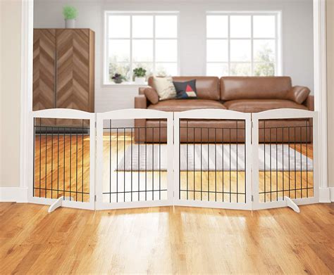 freestanding extra wide pet gate